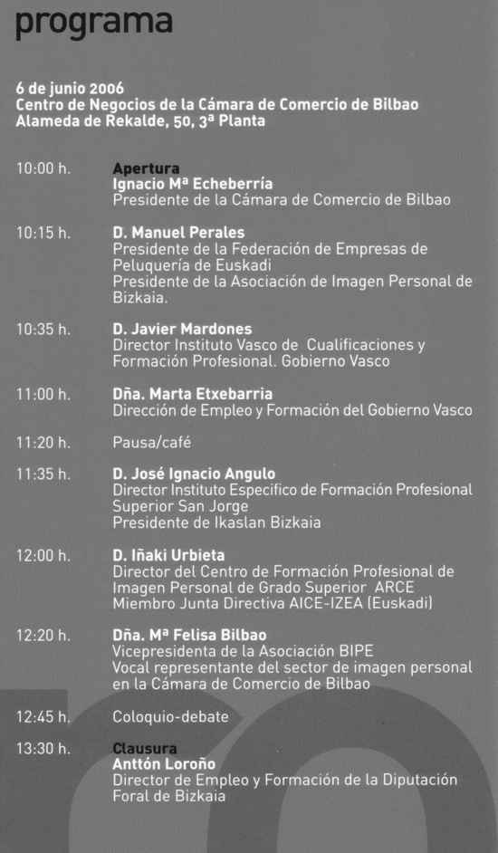 Programa del Foro