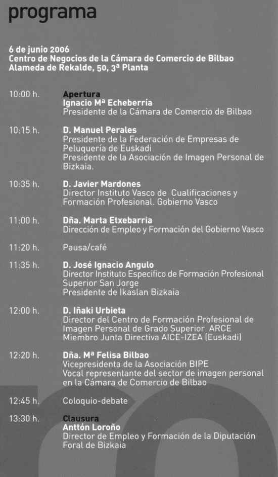 Programa del Foro